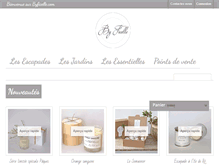 Tablet Screenshot of byficelle.com